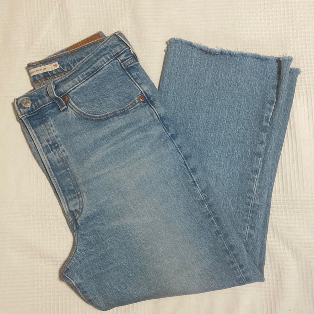 Levi’s Ribcage Crop Flare 30